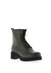 Bioeco by Arka Leather Lace up Boots, Green
