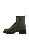Bioeco by Arka Leather Lace up Boots, Green