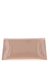 Bioeco By Arka Shimmer Patent Clutch Bag, Rose Gold