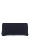 Bioeco By Arka Shimmer Patent Clutch Bag, Navy