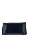 Bioeco By Arka Shimmer Patent Clutch Bag, Navy