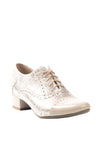 Bioeco by Arka Patent Leather Brogues, Beige