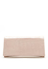 Bioeco by Arka Shimmer Patent Clutch Bag, Pink