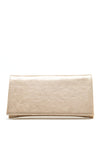 Bioeco by Arka Shimmer Patent Clutch Bag, Champagne
