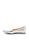 Bioeco by Arka Metallic Patterned Shoe, Silver