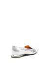 Bioeco by Arka Metallic Patterned Shoe, Silver