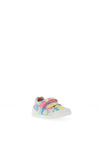 Biomecanics Girls Printed Canvas Trainer, Multi