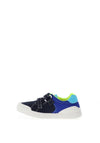 Biomechanics Boys Canvas Dual Strap Trainers, Navy