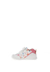 Biomechanics Baby Girls Leather Velcro Trainers, White
