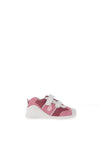 Biomechanics Baby Girls Suede Canvas Velcro Trainers, Pink