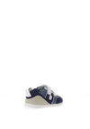 Biomechanics Baby Boys Suede Canvas Velcro Trainers, Navy