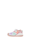 Biomechanics Baby Girls Mixed Panel Velcro Trainers, White