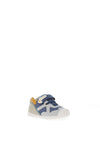 Biomechanics Baby Boys Mesh Panel Trainers, Grey and Blue