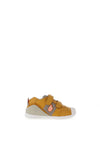 Biomechanics Baby Boys Leather Velcro Trainers, Mustard