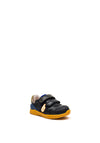 Biomecanics Boys 221126 Velcro Shoes, Navy & Mustard