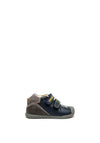 Biomecanics Boys 221125 Velcro Shoes, Navy & Grey