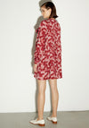 Birelin Abstract Print Smock Dress, Red