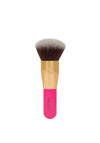 Blank Canvas Cosmetics F01 Face Brush, Hot Pink