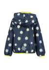 Blue Seven Girls Daisy Print Jacket, Navy