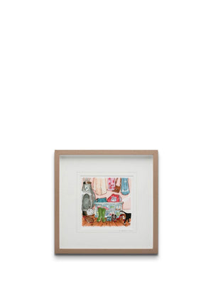 Blue Shoe Gallery A Perfect Chaos Framed Art, Small