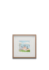 Blue Shoe Gallery To Where Will You Fly Framed Art, Small