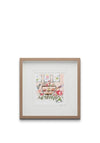 Blue Shoe Gallery Sereni-Tea Gallery Framed Art, Large