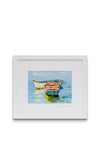 Blue Shoe Gallery Taking a Rest Framed Print