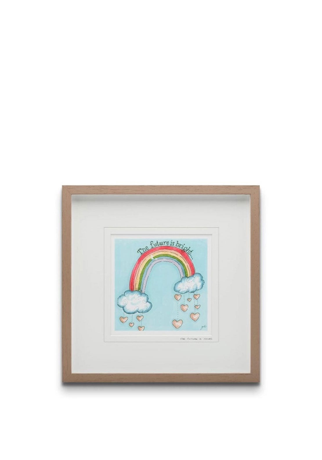 Blue Shoe Gallery The Future is Yours Framed Art, Large