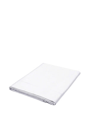 Bedeck 600 Thread Count Flat Sheet, White