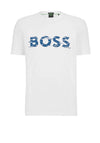 Hugo Boss Tee 3 Logo T-Shirt, White