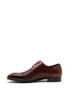 Tommy Bowe Mens Kingsholin Leather Lace Up Formal Shoe, Mulberry
