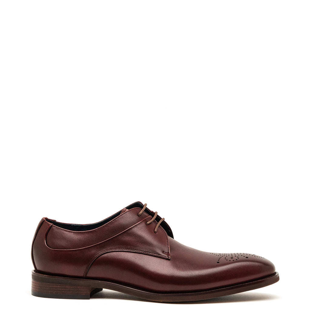Tommy Bowe Trafalgar Leather Formal Shoes, Mulberry  display picture 1