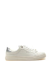 Tommy Bowe Womens Joyce Reptile Trainers, White