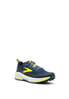 Brooks Mens Cascadia 16 Trail Running Shoe, Navy