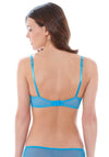 B.Tempt’d Ciao Bella Lace Balconette Bra, Electric Blue