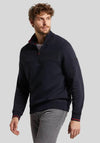 Bugatti Flexcity Quarter-Zip Sweatshirt, Navy