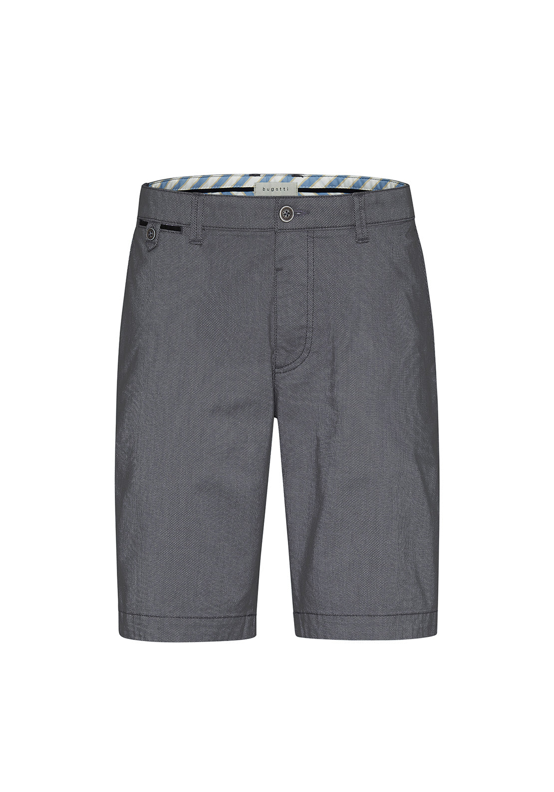 Bugatti Birdseye Chino Shorts, Navy