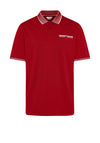 Bugatti Contrast Trim Polo Shirt, Red