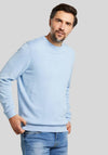 Bugatti Fine Knit Crewneck Sweater, Blue