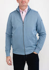 Bugatti Full Zip Sweatshirt, Blue