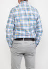 Bugatti 9350 Check Shirt, Pink & Yellow Multi