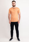 Bugatti Contrast Trim Pocket Polo Shirt, Orange