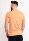 Bugatti Contrast Trim Pocket Polo Shirt, Orange