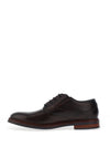 Bugatti Leather Formal Shoe, Dark Brown
