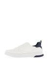 Bugatti Franc Trainers, White & Navy