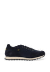 Bugatti Cirino Leather Trainer, Dark Blue