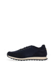 Bugatti Cirino Leather Trainer, Dark Blue