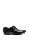 Bugatti Classic Leather Derby Shoes, Black