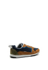 Bugatti Contrast Panel Colour Block Trainers, Tan
