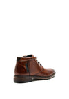 Bugatti Side Zip Leather Ankle Boot, Brown
